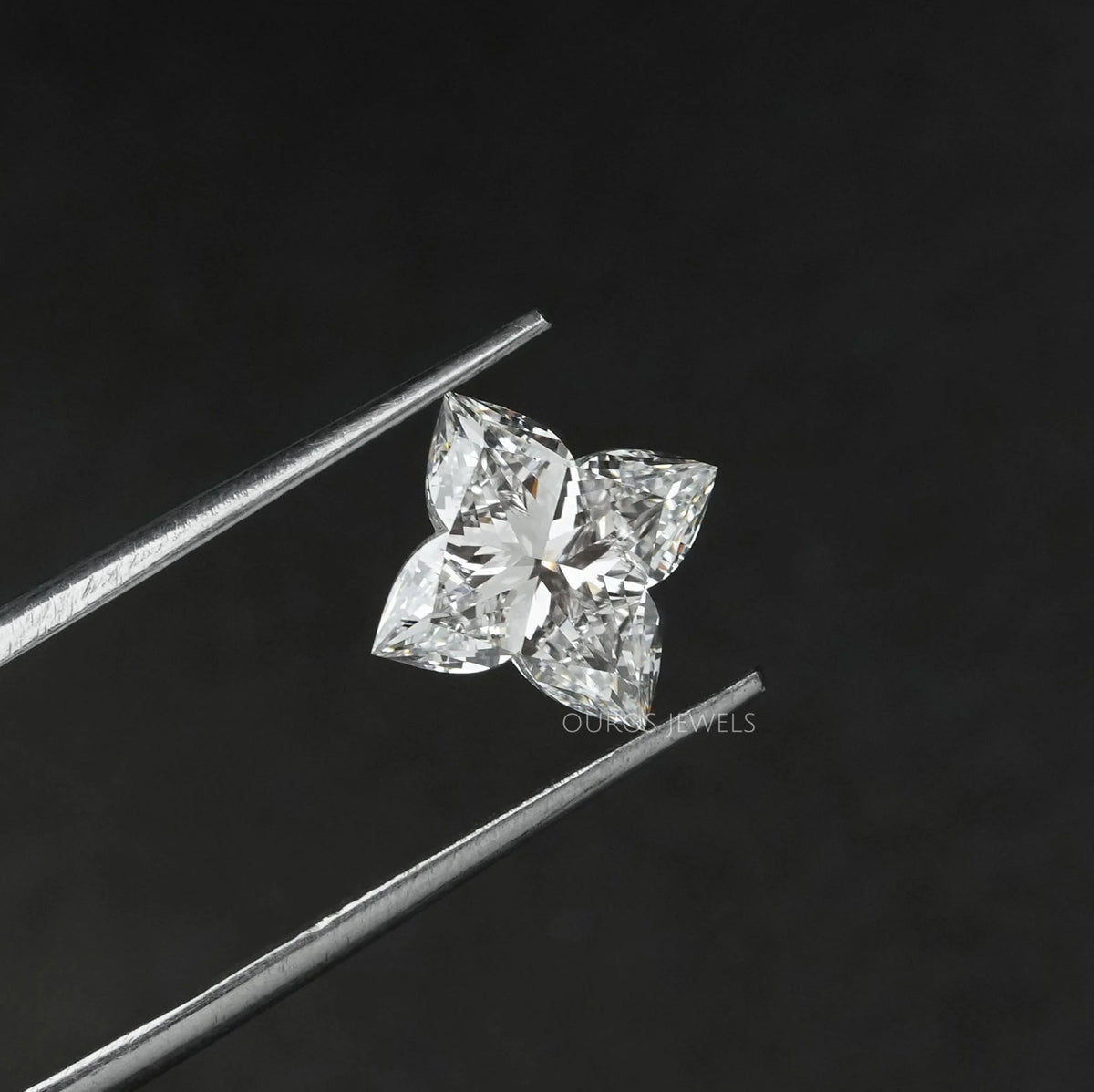Antique Lily Cut Lab Grown Loose Diamond Loose