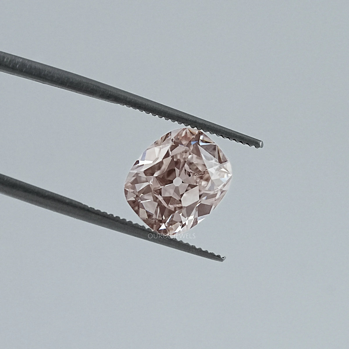 Fancy Light Pink Old Mine Cushion Loose Diamond Loose