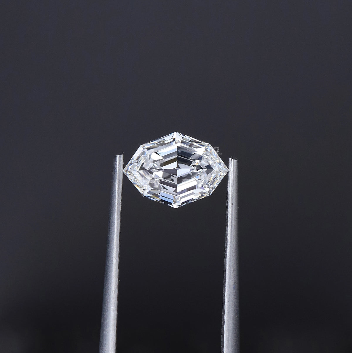 Step Cut Moval Lab Grown Diamond
