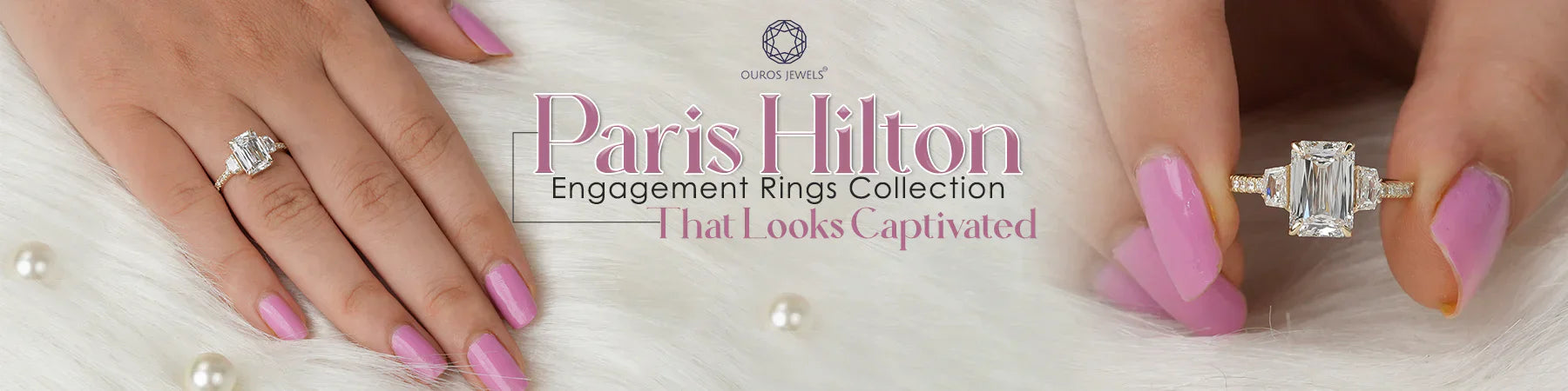 Paris hilton engagement rings in gold tone