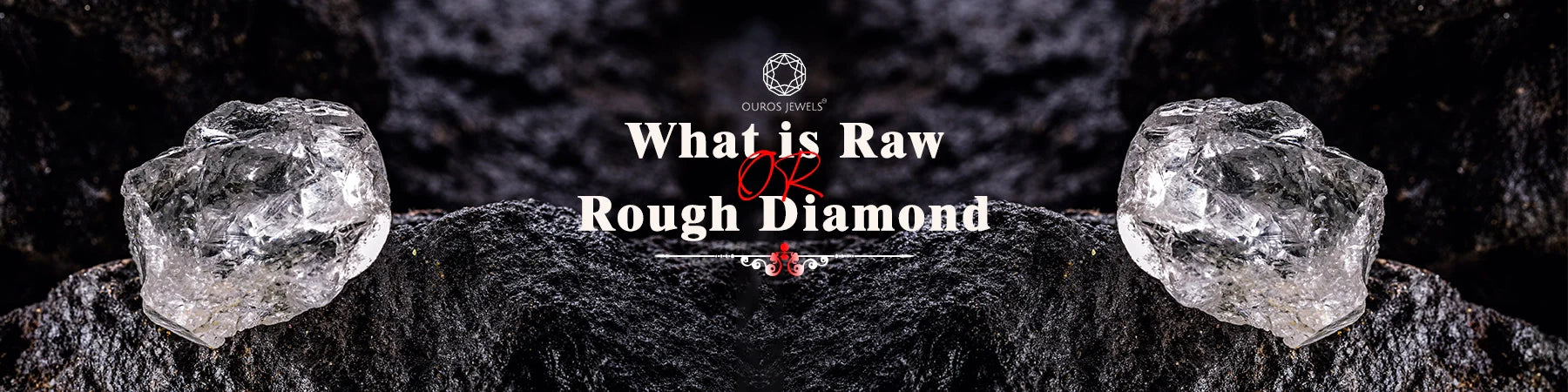Raw uncut diamond mined from the earth's crust