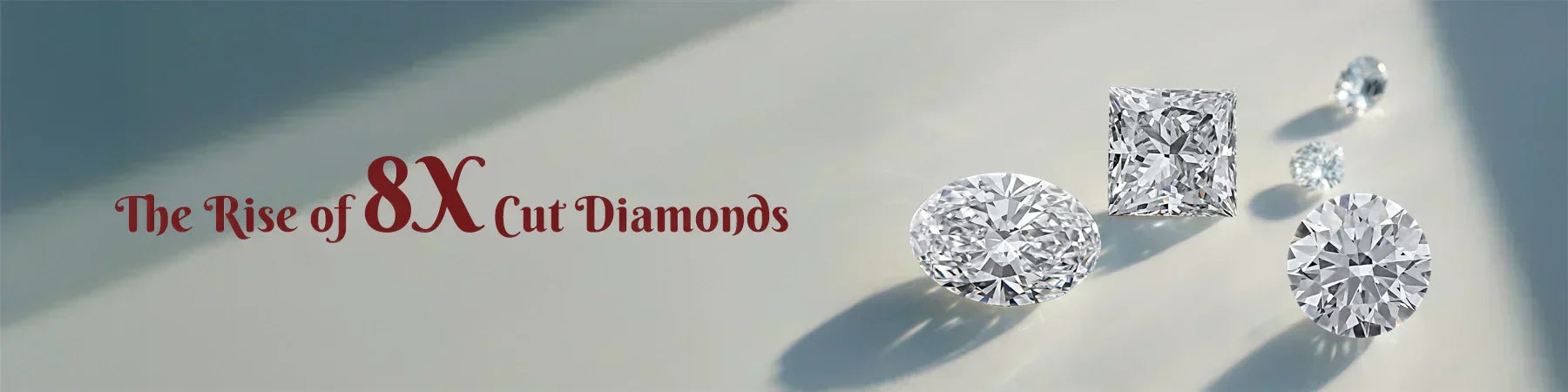 Image showing Ultimate 8X Cut Oval,Princess,Round and other lab-grown diamonds.