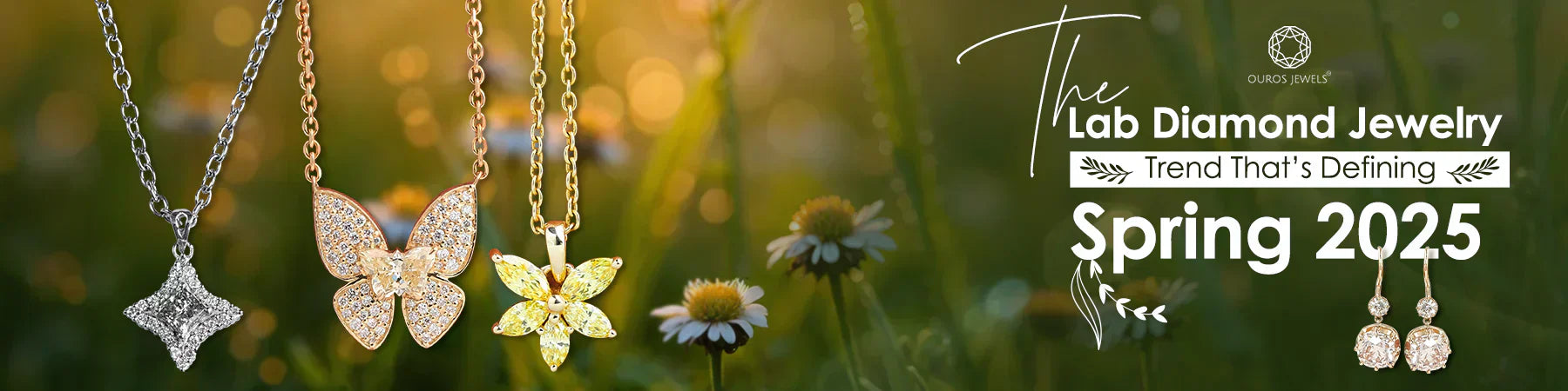 Image showing Trendy Lab Diamond jewelry For Spring Season 2025