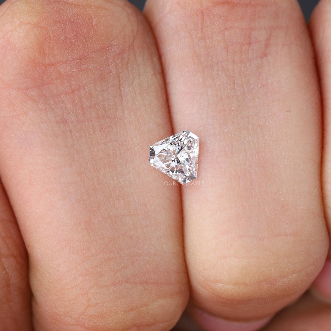 Shield Cut Lab Grown Diamond
