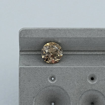 1.04 CT Old European Round Champagne Diamond Loose