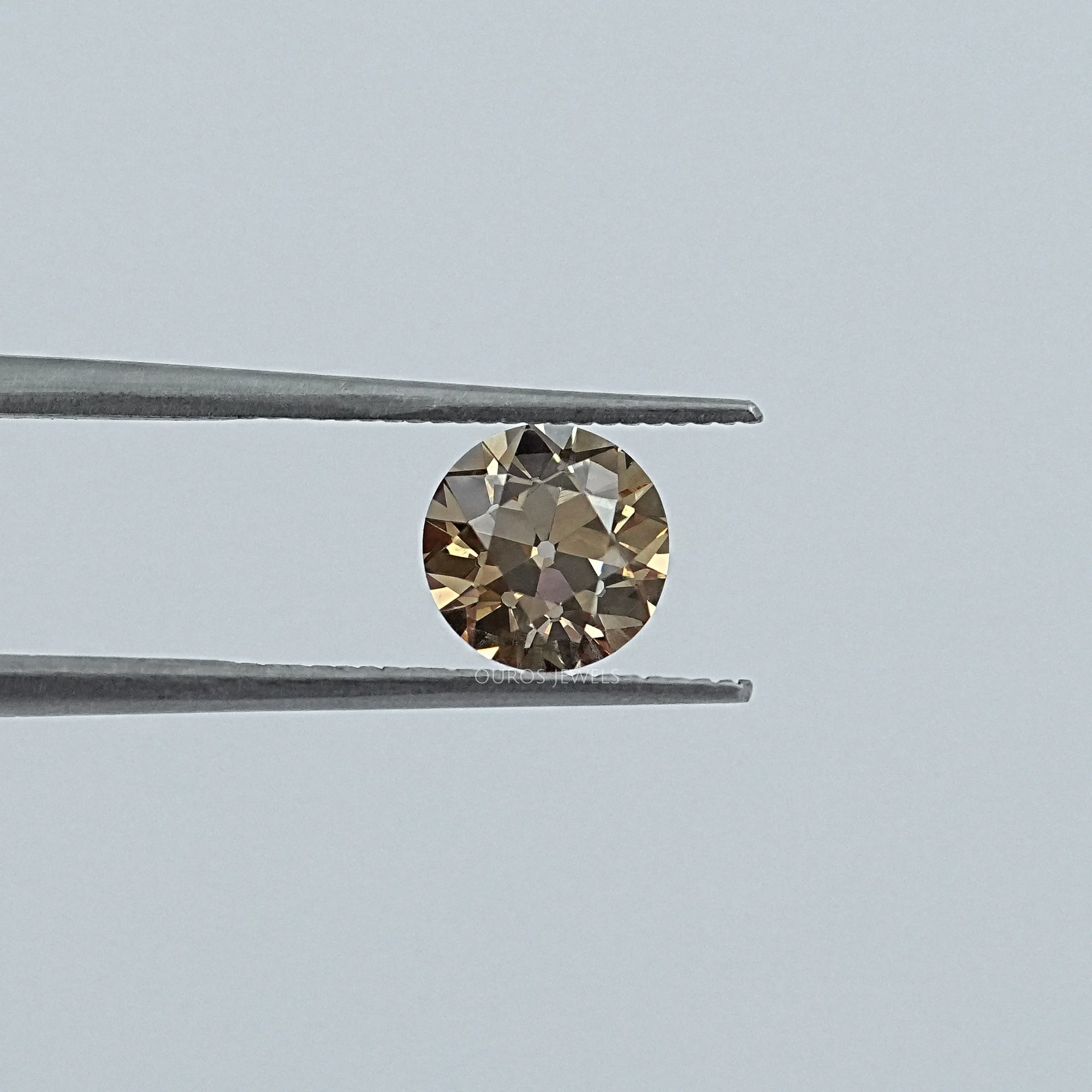 1.04 CT Old European Round Champagne Diamond Loose
