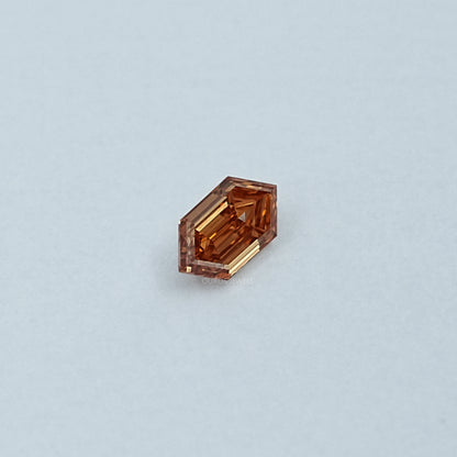 1.56 CT Champagne Step Cut Dutch Marquise Diamond Loose