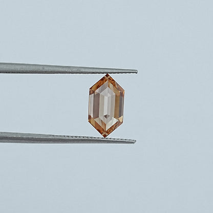 1.56 CT Champagne Step Cut Dutch Marquise Diamond Loose