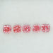 0.42 Carat Each Pink Cushion Cut Lab Grown Diamond Loose