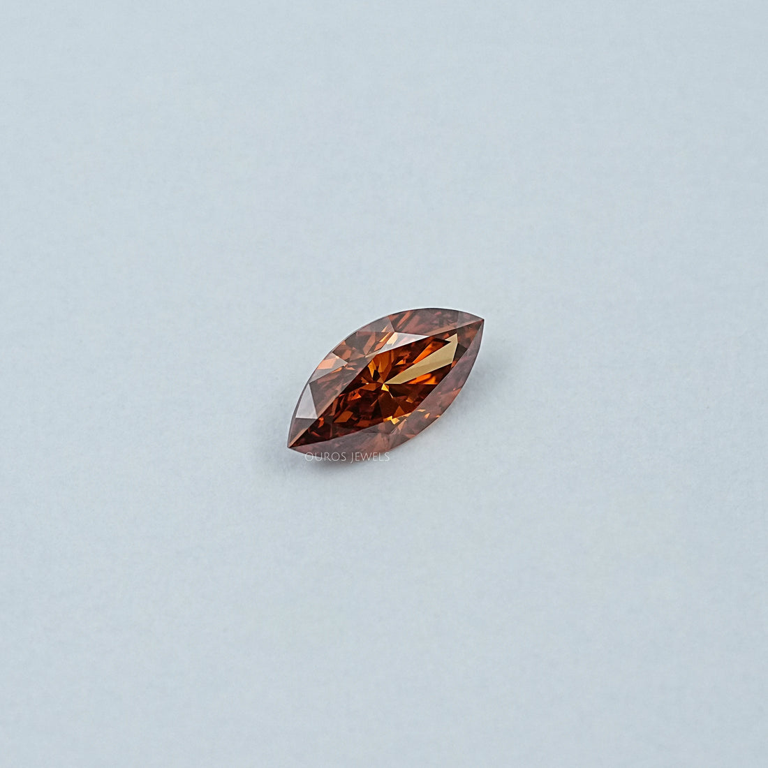 2.80 CT Marquise Cut Champagne Diamond Loose