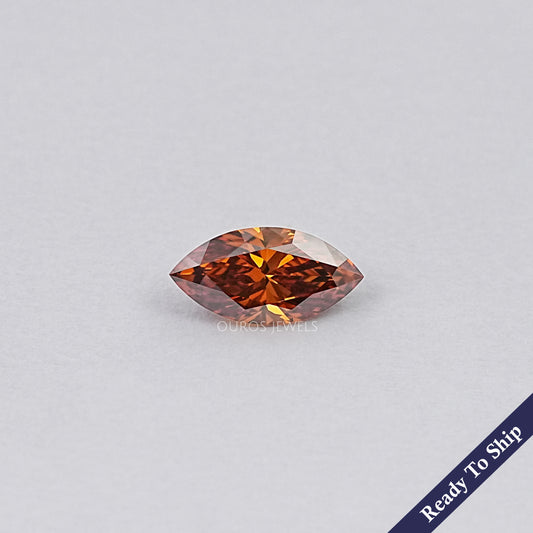 2.80 Carat Champagne Marquise Diamond Loose Loose