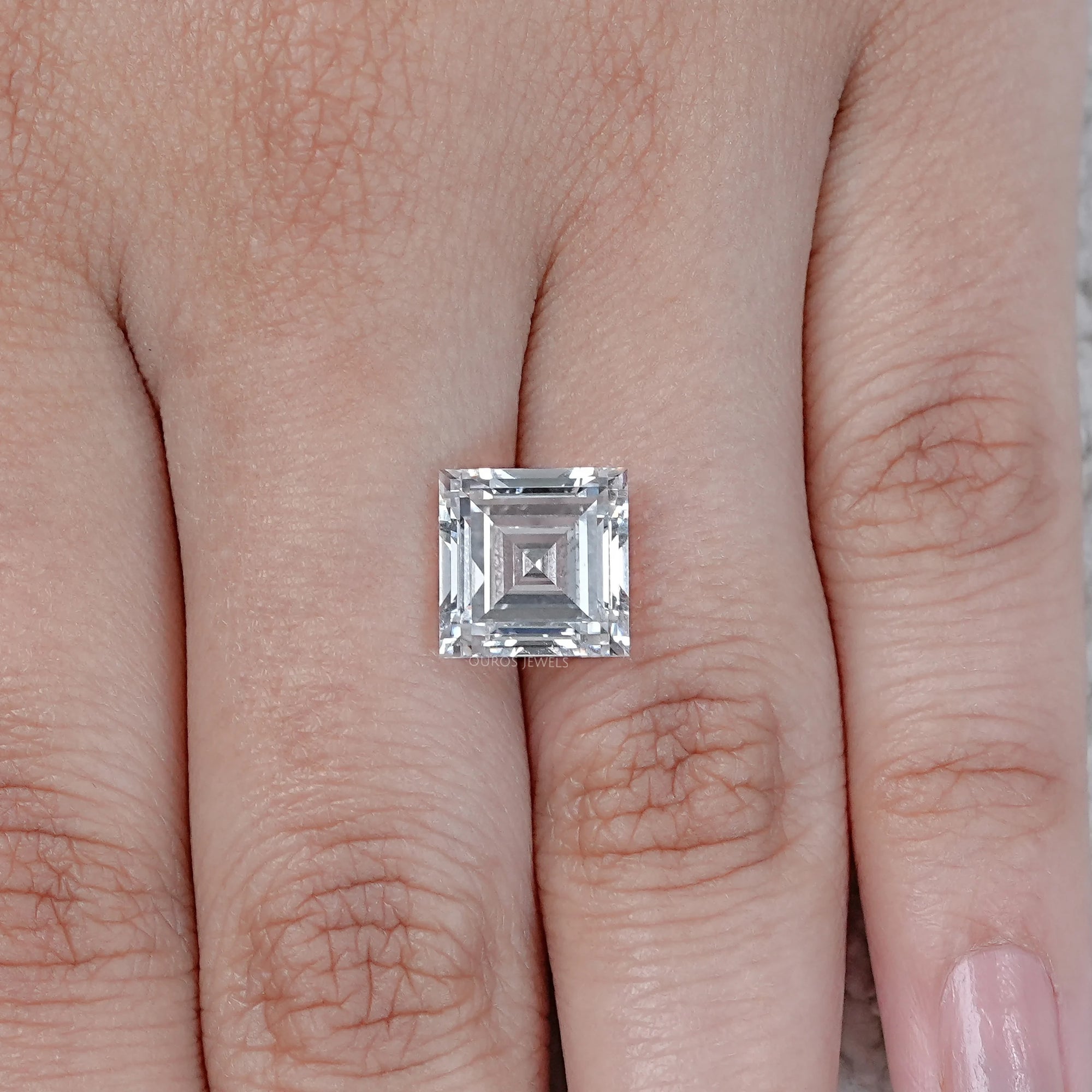Carre Cut Lab Grown Loose Diamond