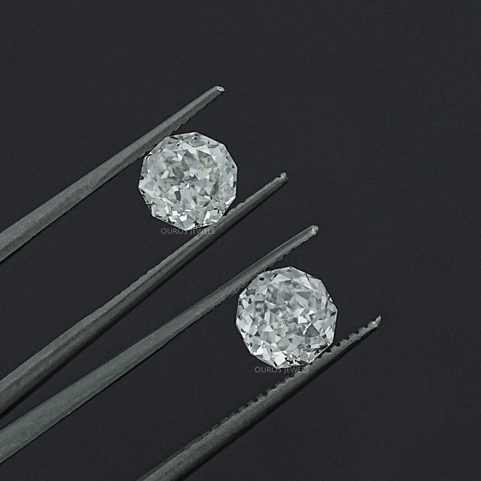Meteor Cut Lab Diamond Matching Pair Loose