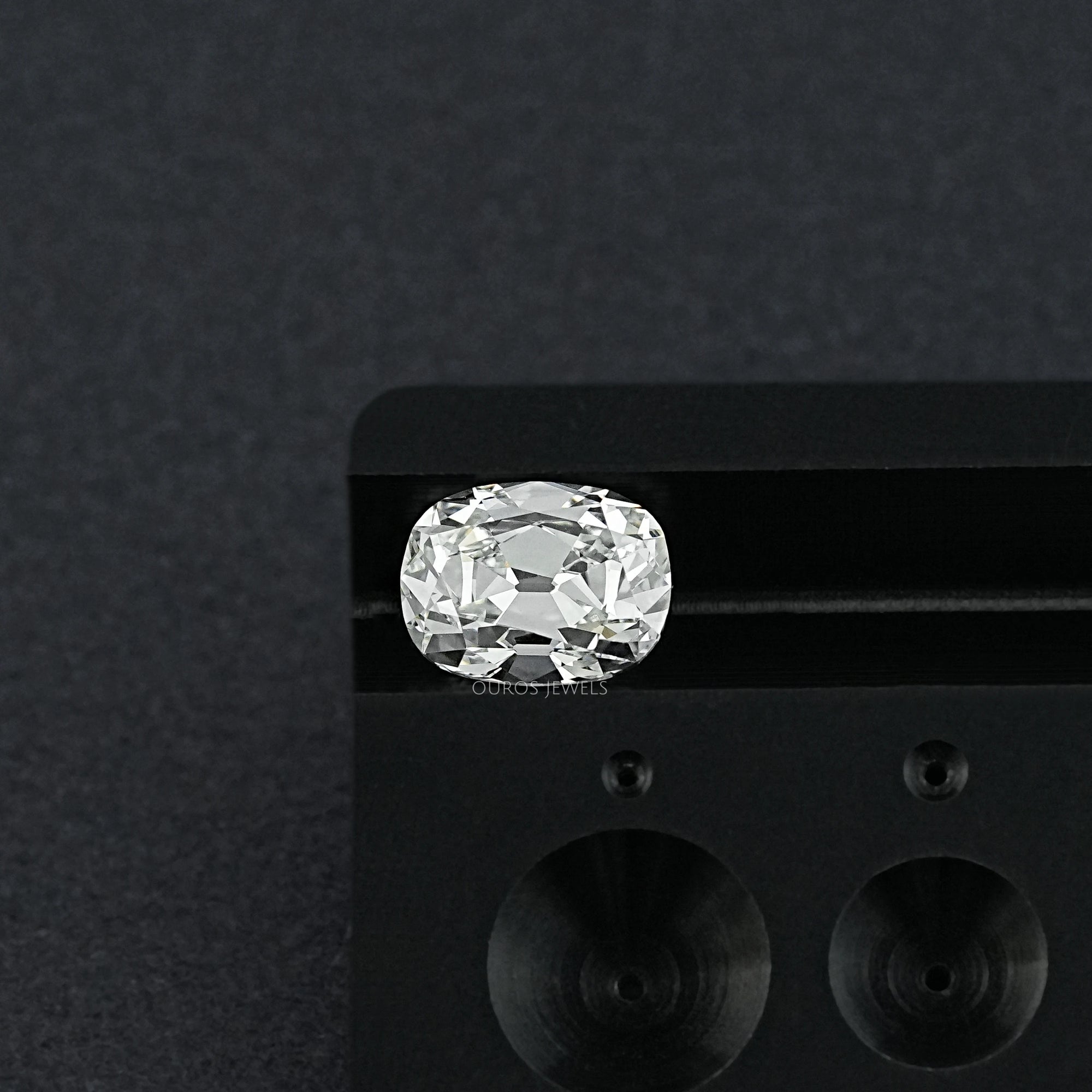 Antique Old Mine Cushion Cut Lab Diamond Loose Loose