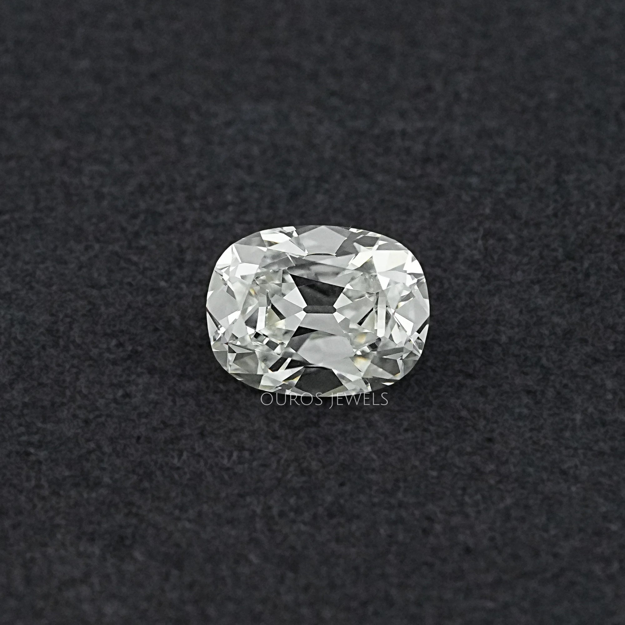 Antique Old Mine Cushion Cut Lab Diamond Loose Loose