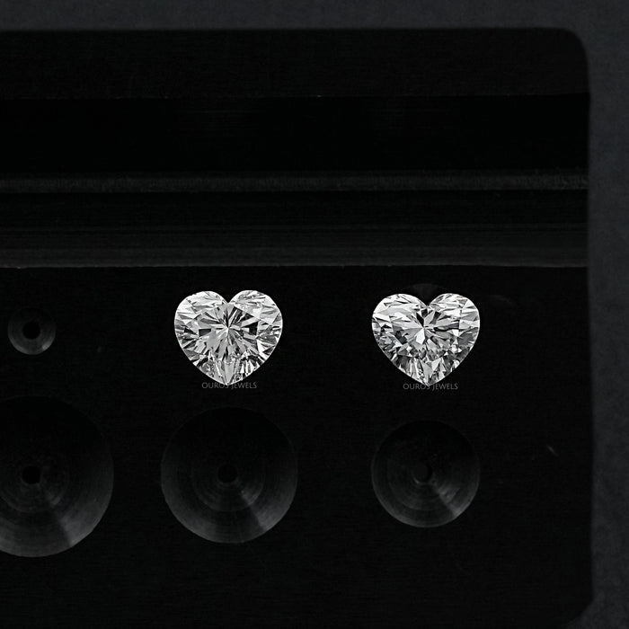 Heart Shaped Lab Grown Diamond Pair Loose
