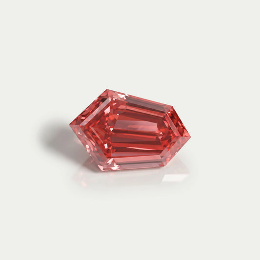 Antique Shape Shield Cut Conflict Free Lab Diamond
