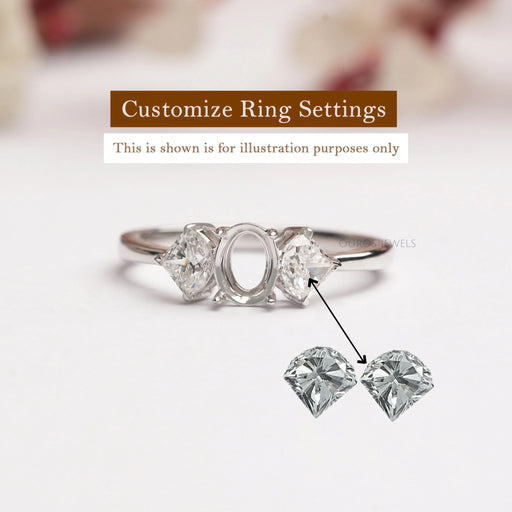 Unique Cone Cut Lab Diamond Matching Pair Loose