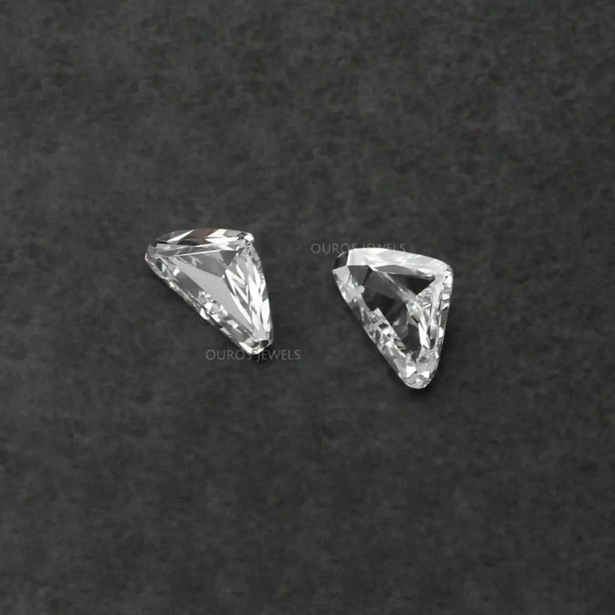 Modified Trillion Shape Lab Diamond Matching Pair Loose