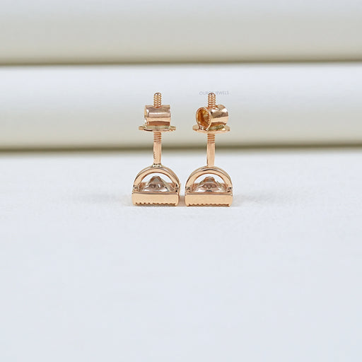 French Cut Lab Grown Diamond Earrings Earring