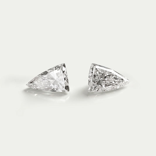 Arrow Shape Lab Grown Diamond Pair Loose