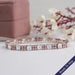 Asscher Diamond And Pink Round Tennis Bracelet Bracelet