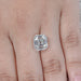 Old Mine Asscher Lab Grown Loose Diamond - 6.90 Carat