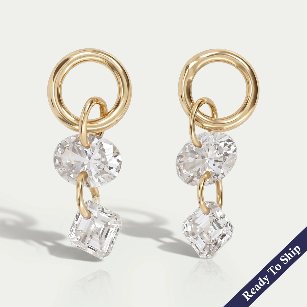 Lab Grown Diamond Drill Charm