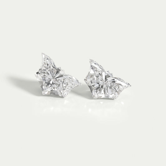 Bat Lab Grown Diamond Matching Pair Loose