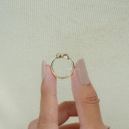 Natural Gemstone Toi Moi Engagement Ring Ring