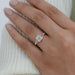 Five Stone Asscher And Trapezoid Diamond Bezel Set Ring Rings
