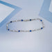 Sapphire Emerald And Oval Gemstone Bezel Set Chain Bracelet