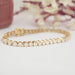 Round Lab Diamond Tennis Bracelet Bracelet