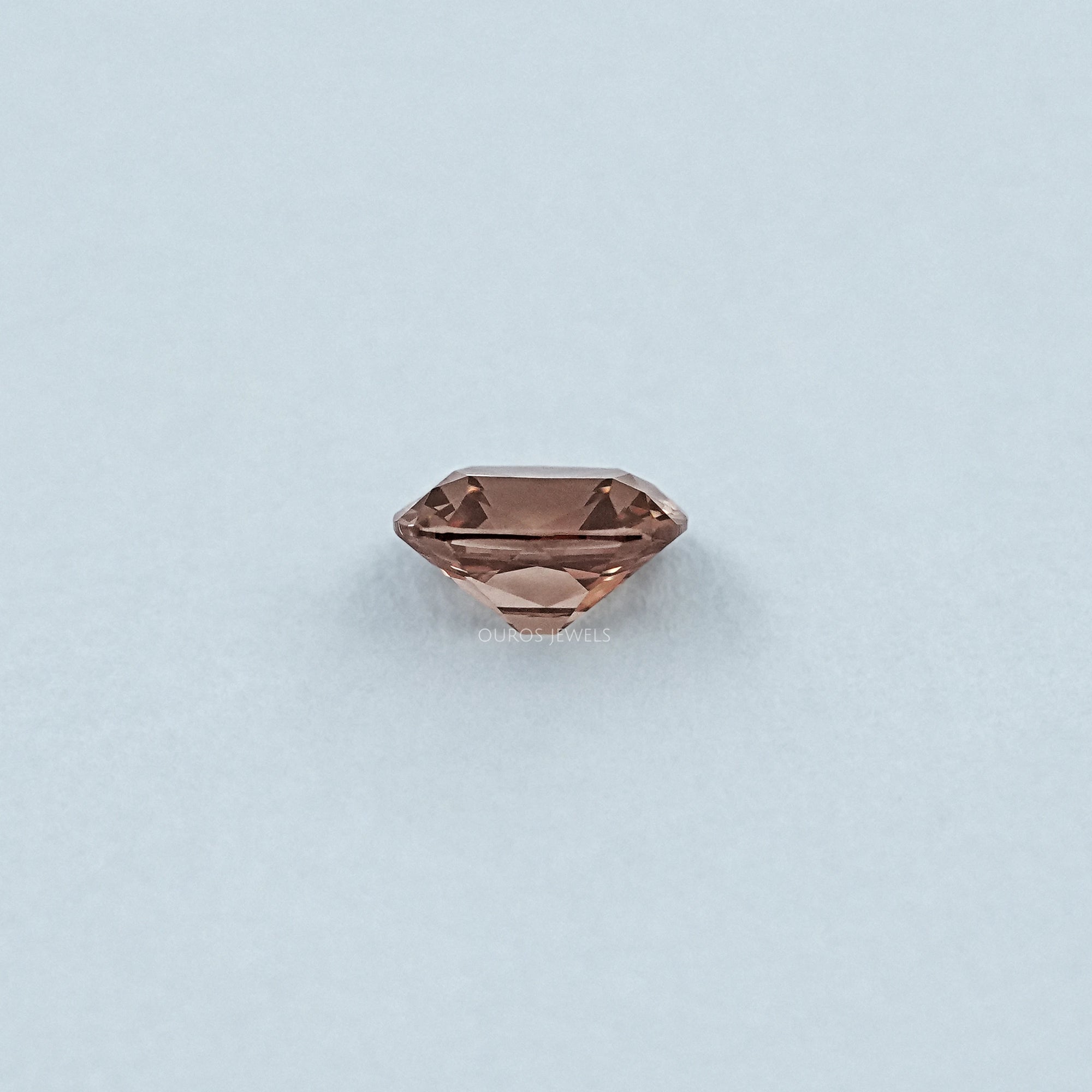 Brown Modified Cushion Lab Grown Diamond Loose