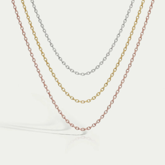 Dainty Flat Cable Chain
