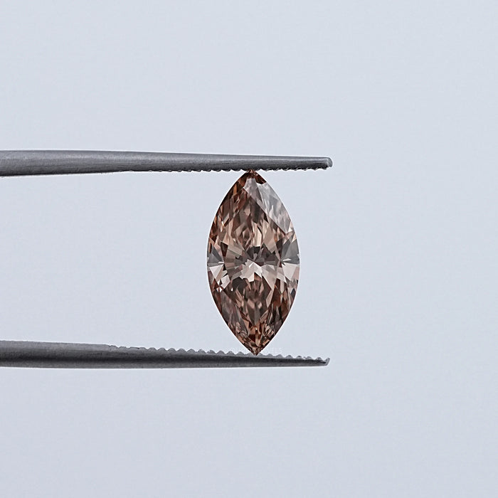 1.60 Carat Marquise Cut Champagne Diamond Loose