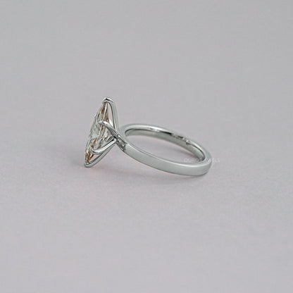 Champagne Marquise Lab Diamond Solitaire Ring Ring
