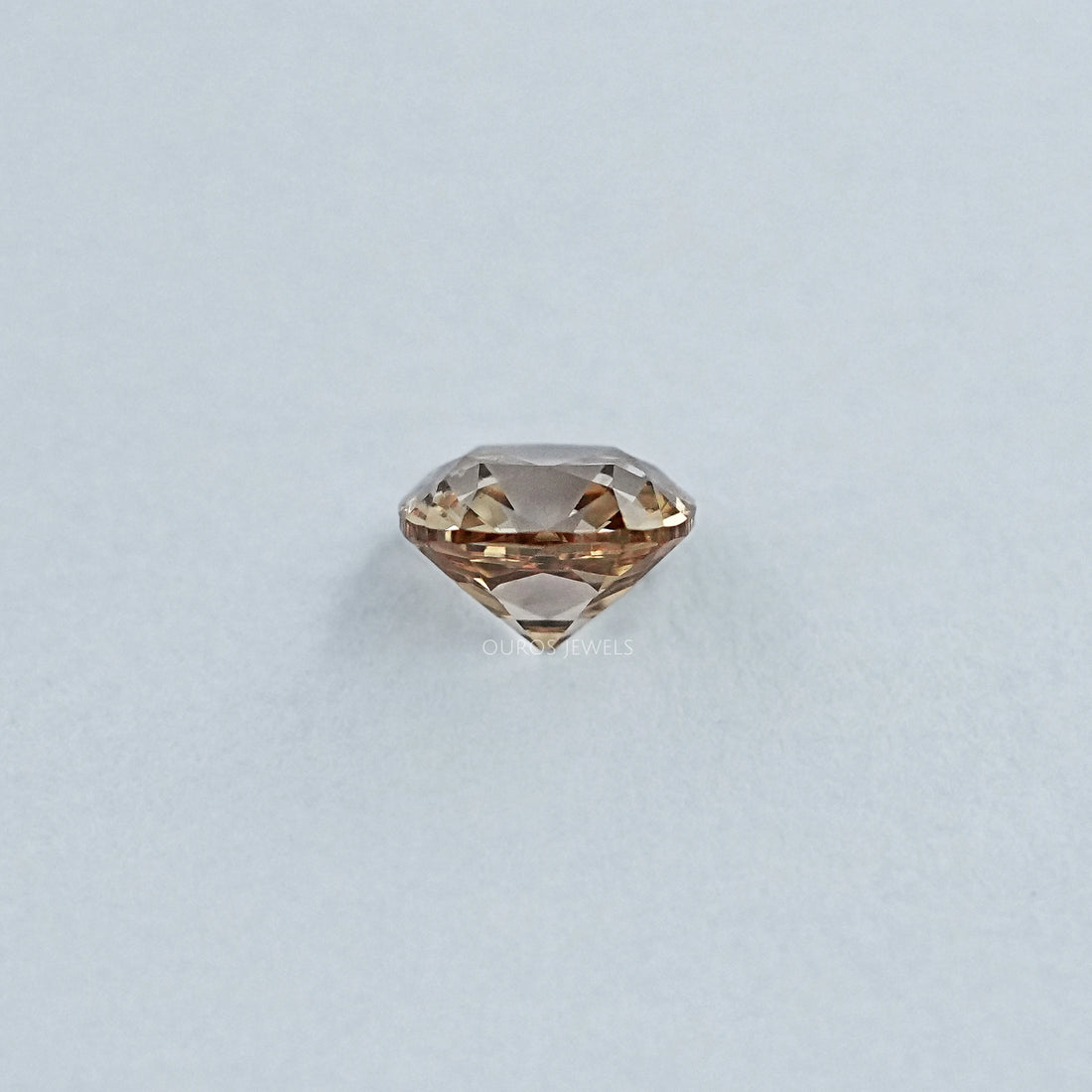 Champagne Square Old Mine Cushion Cut Diamond Loose