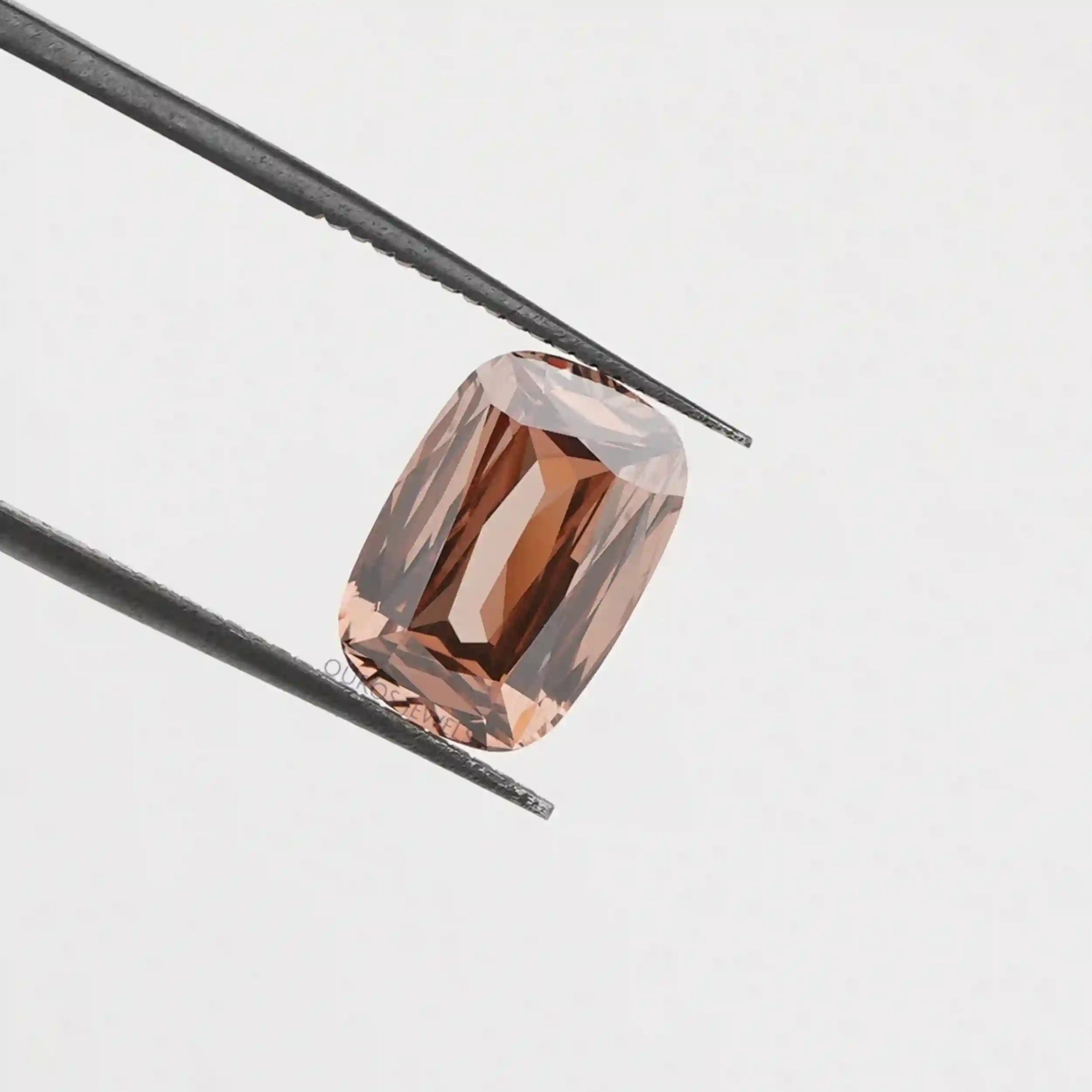 Champagne Criss Cut Lab Grown Diamond Loose