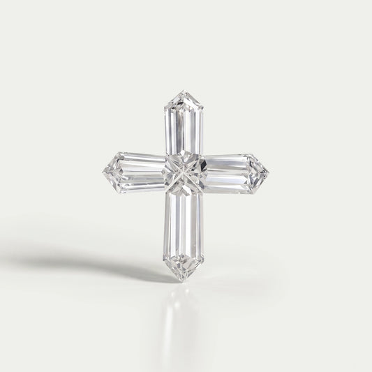 Cross Cut Lab Grown Loose Diamond