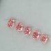 0.25 Carat Each Pink Cushion Cut Lab Grown Diamond Loose