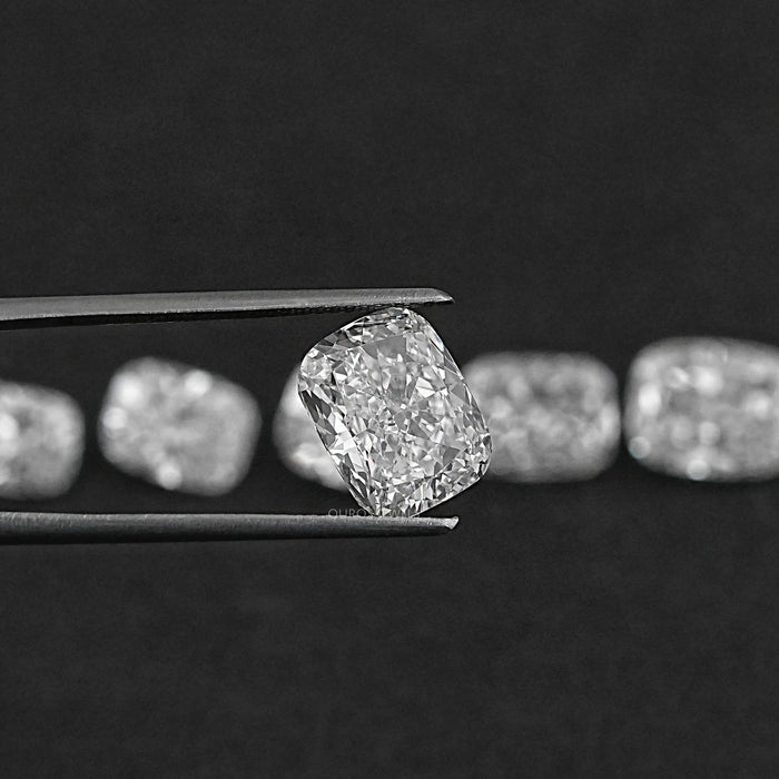 Certified Elongated Cushion Cut Lab Grown Diamond Loose