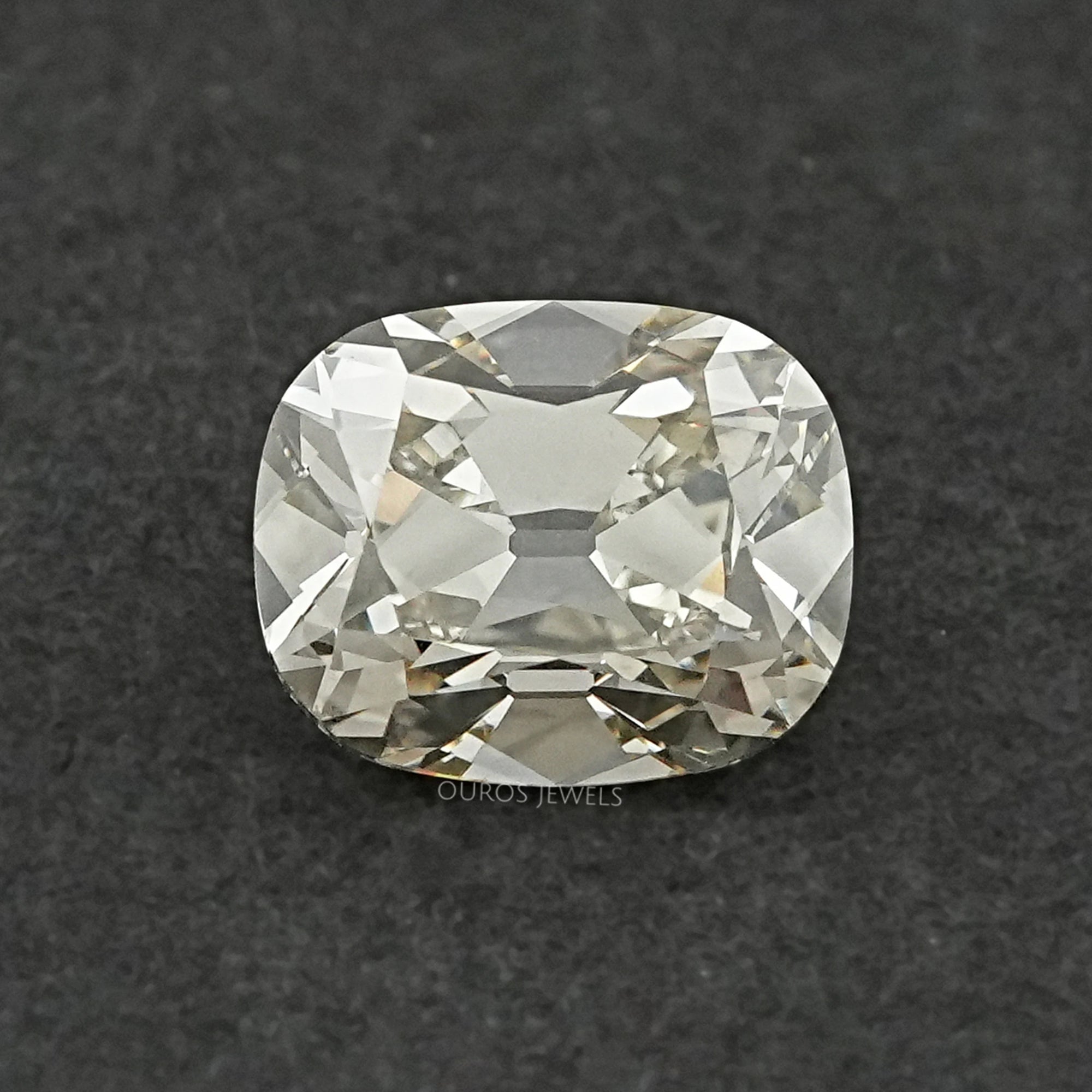 Stunning Old Mine Cushion Cut Lab Grown Diamond JK VS Loose