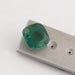 Dark Green Zambian Cushion Cut Gemstone Loose