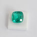 IGI Certified Cushion Shape Colombian Emerald Gemstone