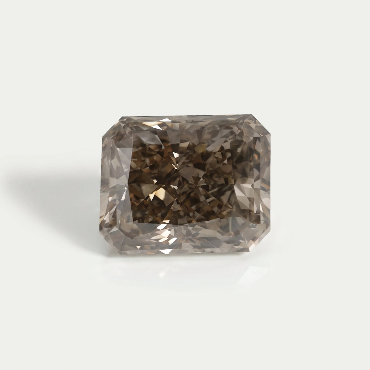 Square Olive Radiant Cut Lab Grown Diamond