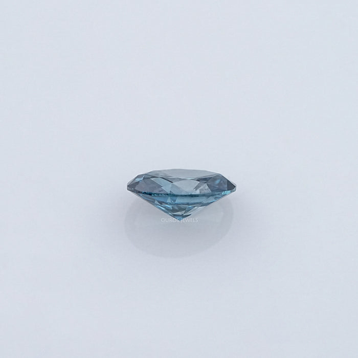 Fancy Deep Blue Oval Lab Grown Loose Diamond Loose
