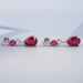 Red Ruby Pear Cut Lab Gemstone Drop Dangle Earrings Earring