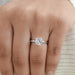 IGI Certified Cushion Cut Engagement Ring Ring
