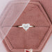 Heart Cut Lab Grown Diamond Solitaire Ring Ring